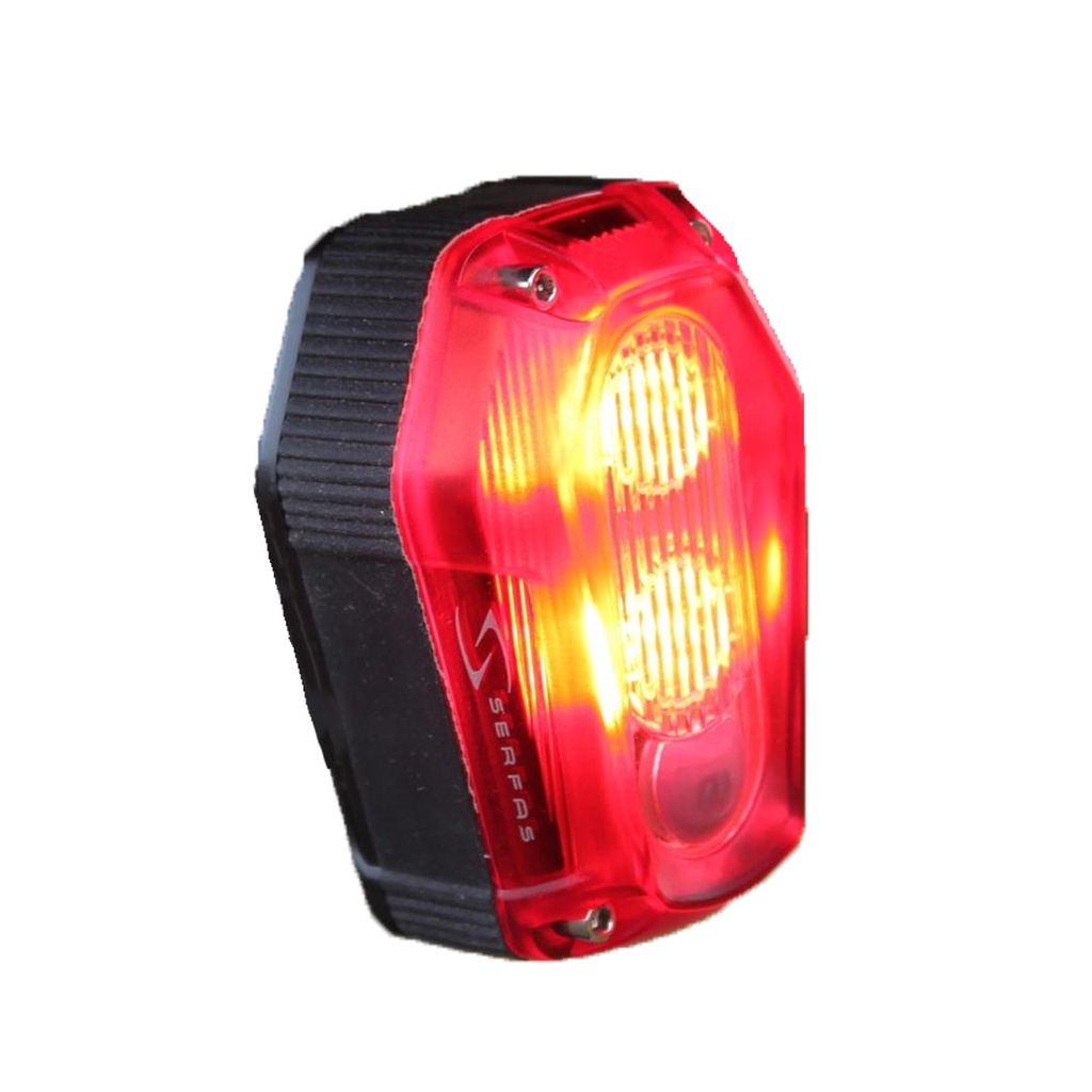 LUZ SERFAS 80 RECHARGEABLE TAIL LIGHT BLK