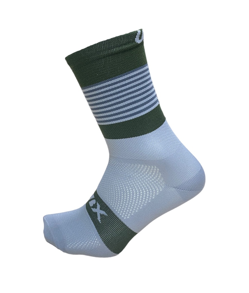 MEDIAS UBX CYCLING 2023.2 RAYAS VERDE RAYAS