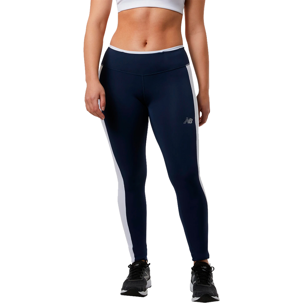 PANTALON NEW BALANCE ACCELERATE TGHT TRAINNING NAVY BLUE