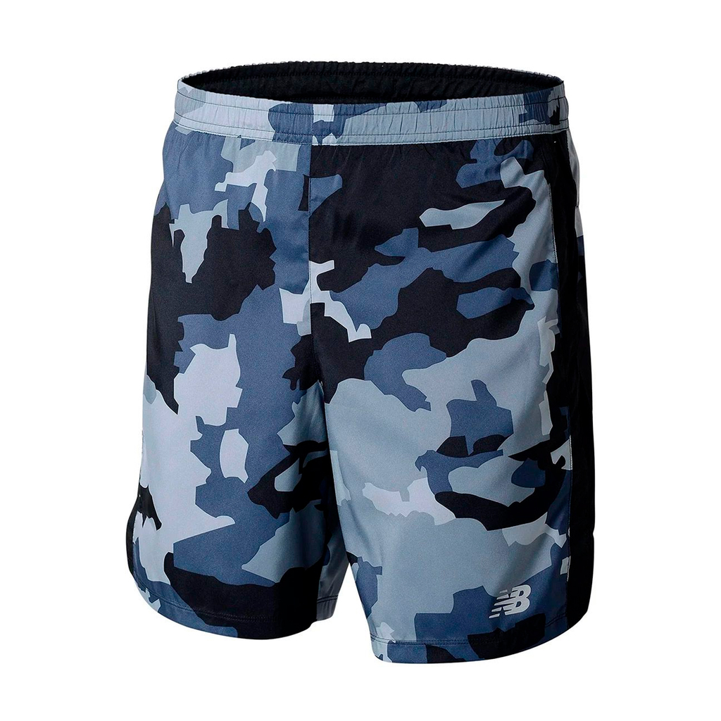 SHORT NEW BALANCE ACCELERATE PRINTED RUNNING GRAY