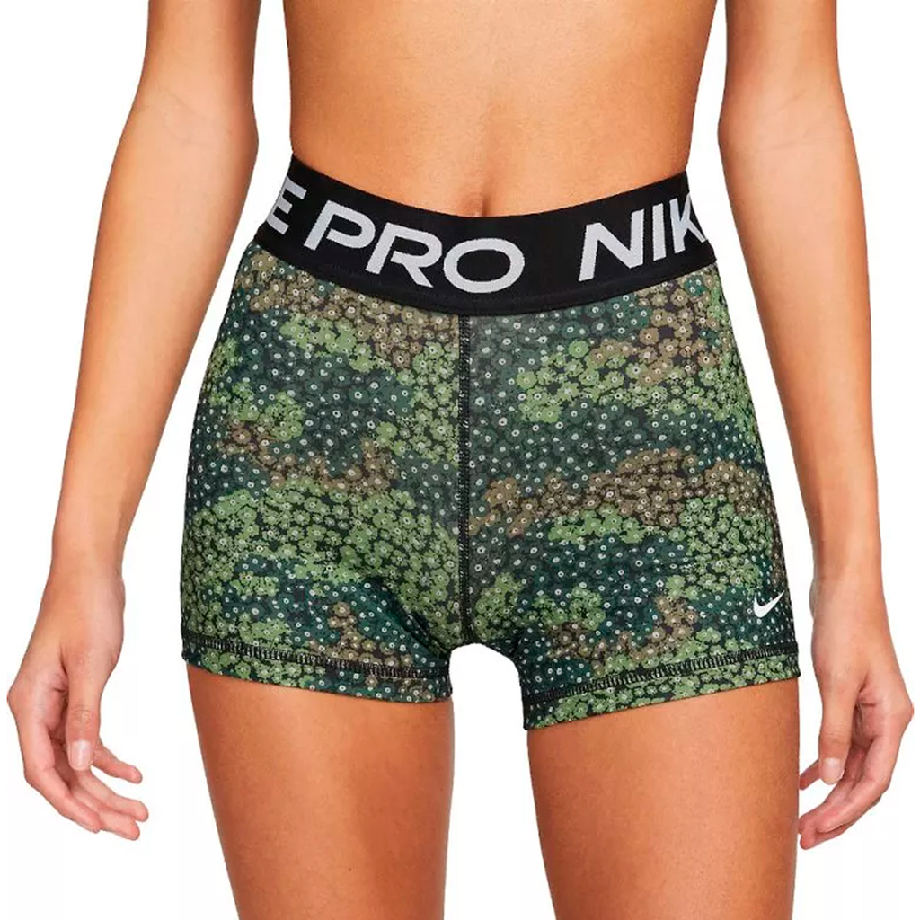 SHORT NIKE NP DF AOP 3IN TRAINNING BLACK/WHITE