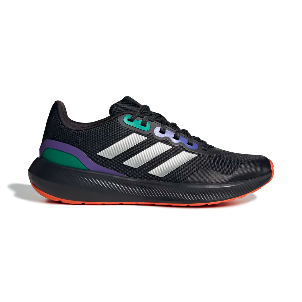 ZAPATO ADIDAS RUNFALCON 3.0 TR RUNNING BLK/GRN/PPL