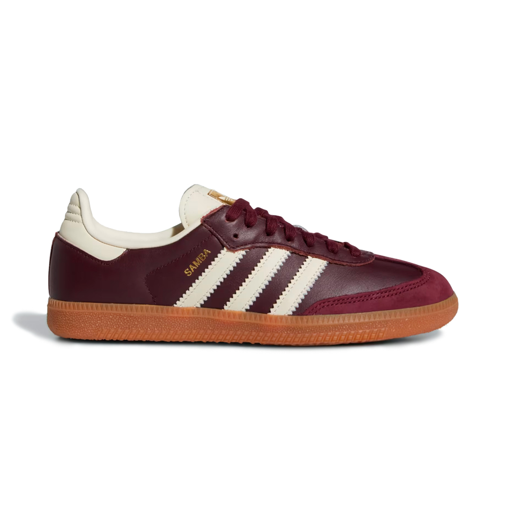 ZAPATO ADIDAS SAMBA OG MAROON CREAM LIFESTYLE / BROWN