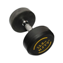 MANCUERNA CFF 12.5KG RUBBER DUMBBELL BLK