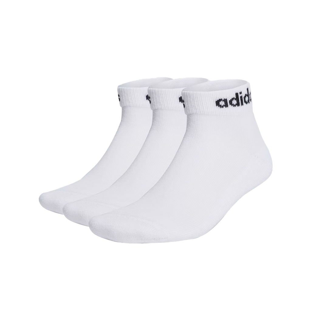 MEDIAS ADIDAS ANKLE 3P TRAINNING WHITE