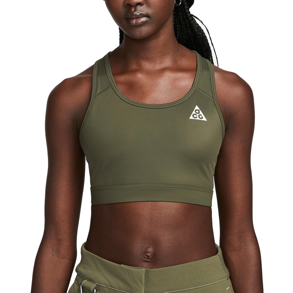 TOP NIKE DF ACG SWSH REV AOP BRA DF TRAINNING TAN