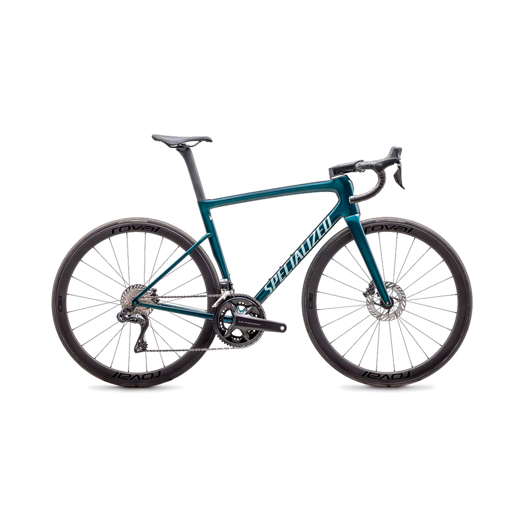 BICICLETA RUTA SPZ TARMAC SL8 EXPERT DI2DPLAKEMET/GRNPRL