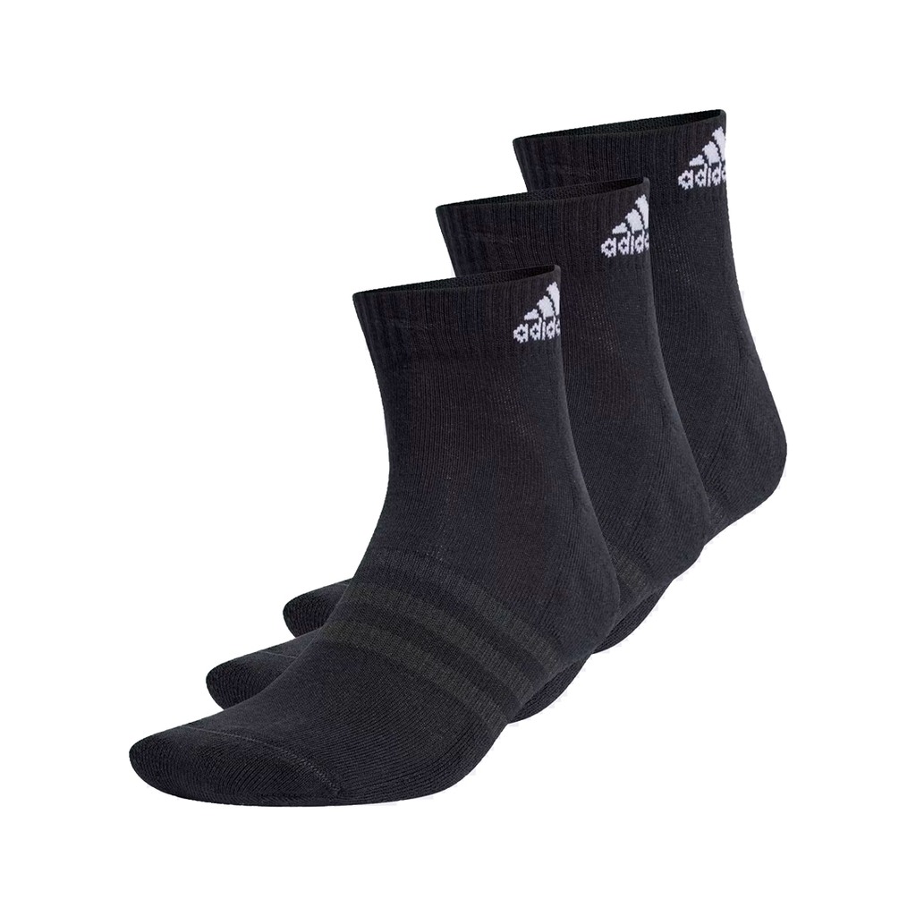 MEDIAS ADIDAS CUSHIONED C SPW ANK 3P TRAINNING BLACK