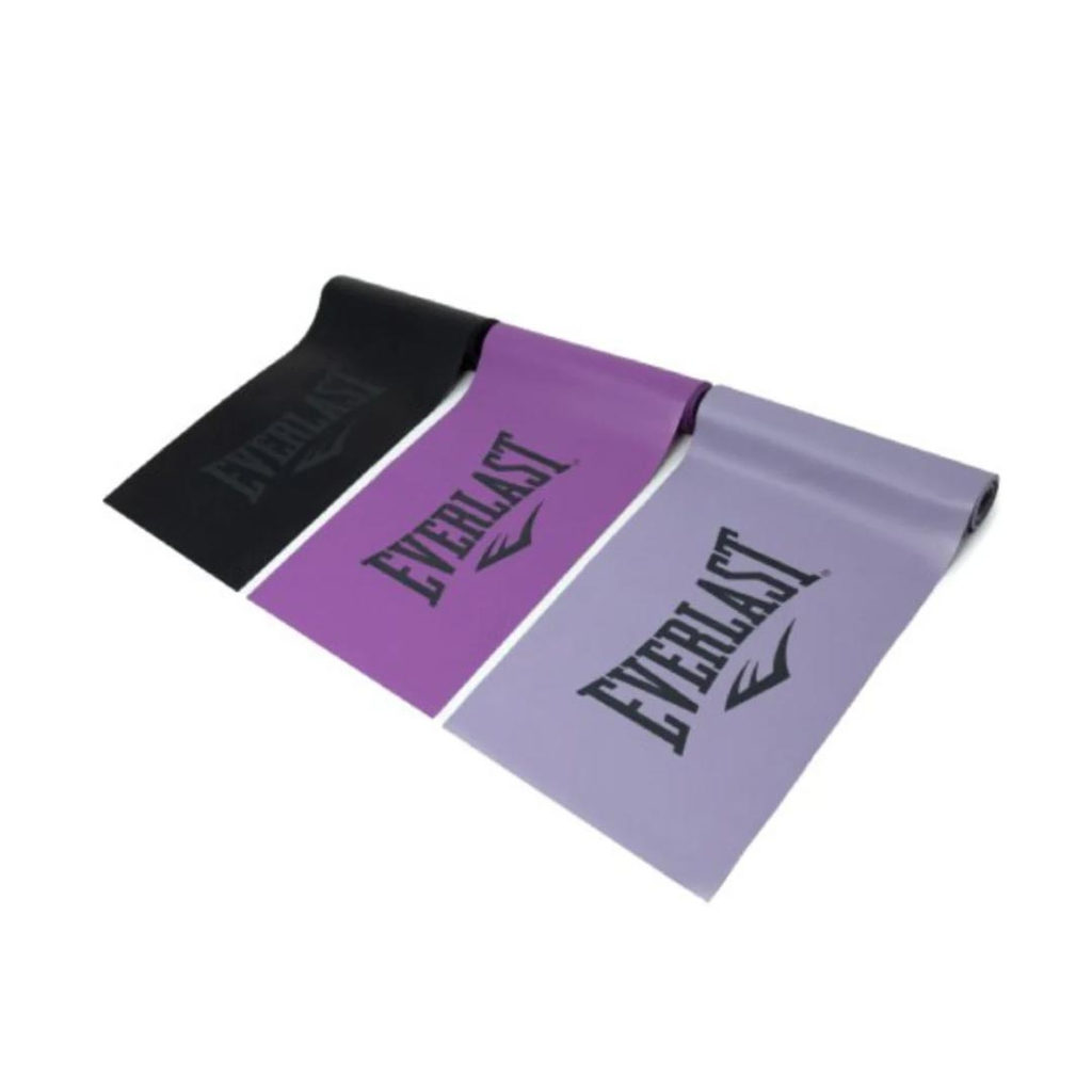 BANDA EVERLAST 2 TONOS PILATES PINK/PURPLE/BLACK