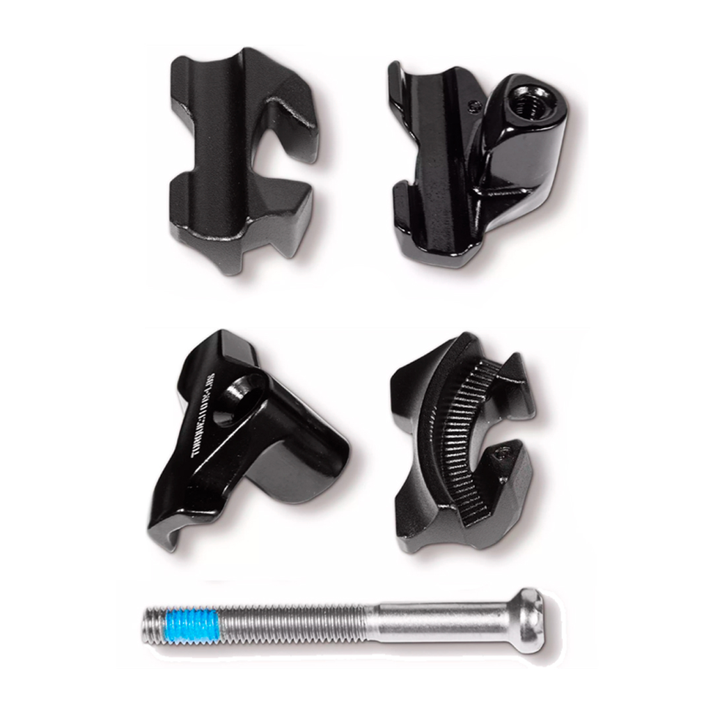 CARRIL DE SILLIN SPZ ALIEN HEAD CARBON RAIL CLAMP 7X9MM BLK