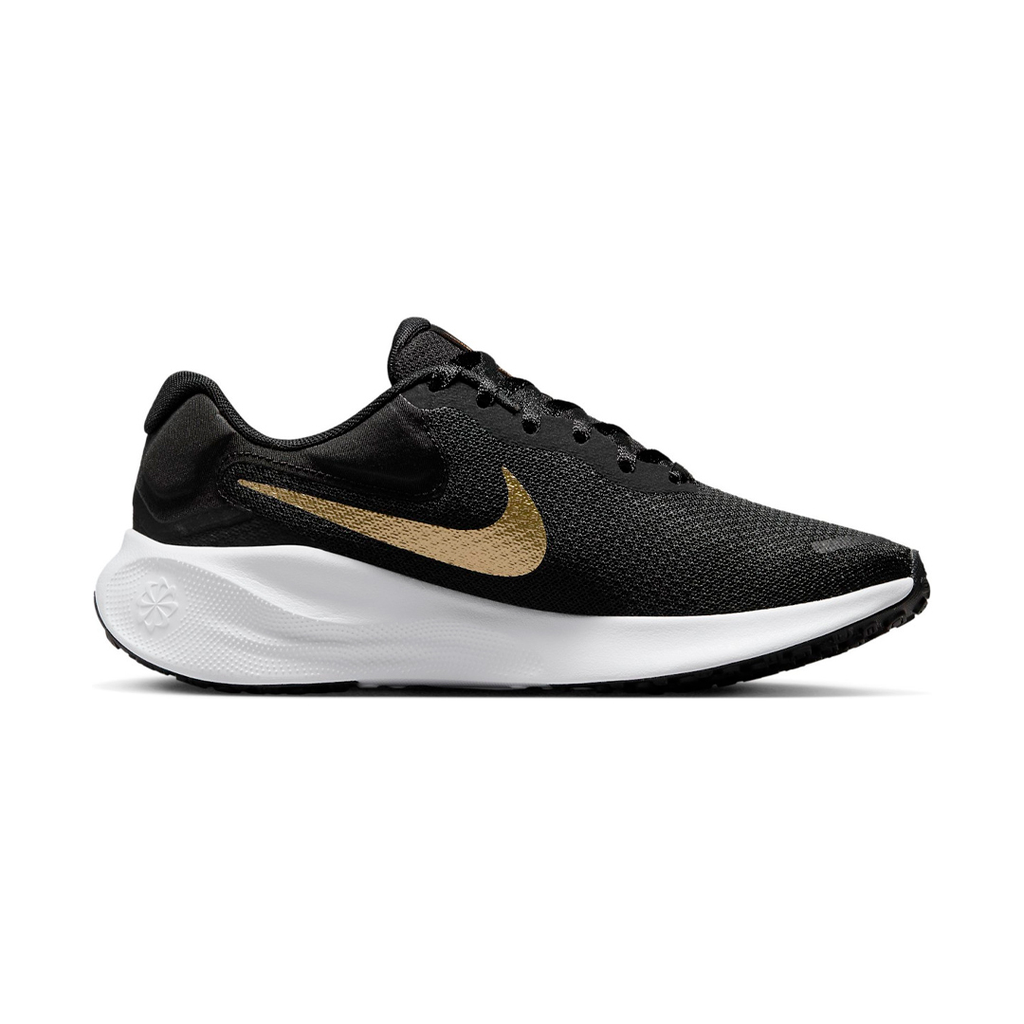 ZAPATO NIKE W REVOLUTION 7 TRAINNING GOLD/BLACK/WHITE/GRAY
