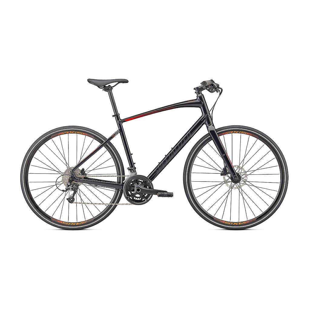 BICICLETA SPZ SIRRUS 3.0 BLK/RKTRED/BLK