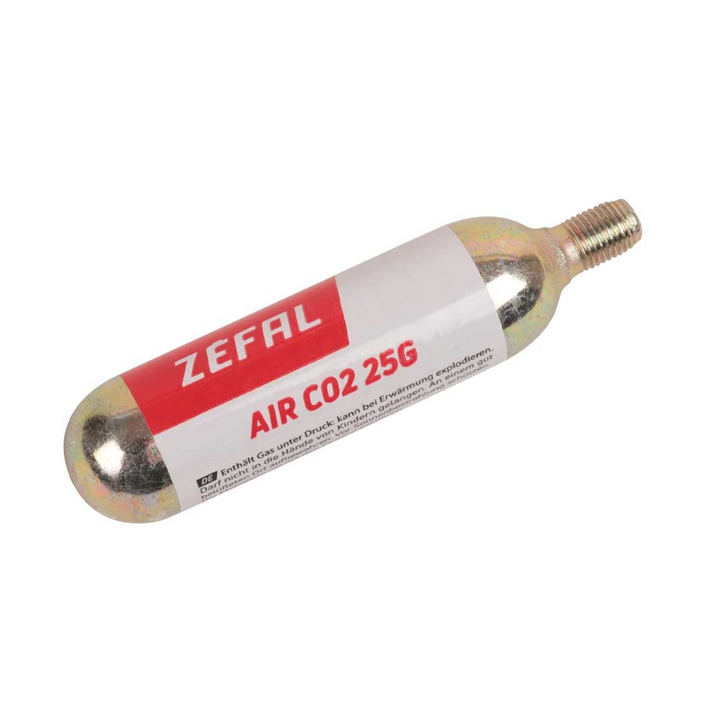 CARTUCHO ZEFAL CO2 25G THEREADED RED