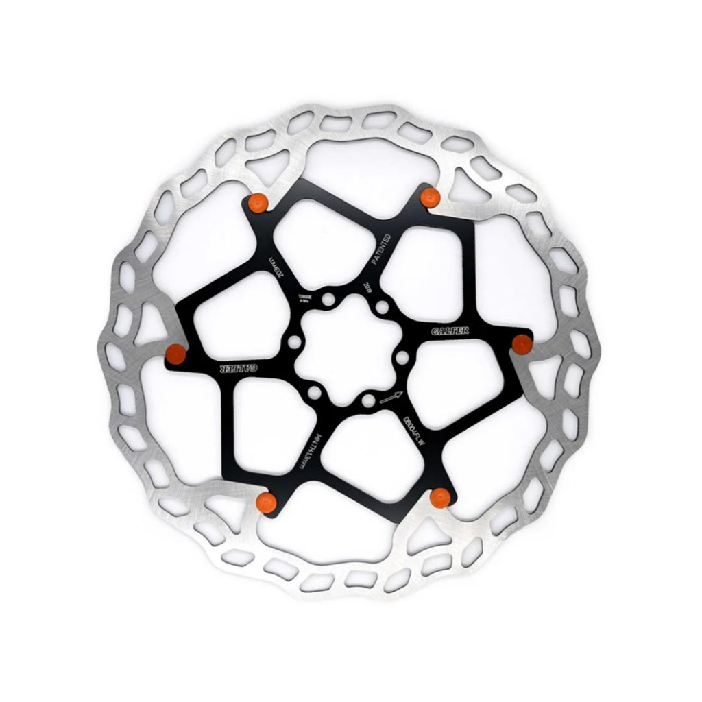 DISCO GALFER 203X1.8 MM / 6 HUECOS DB004FLWO FLOTANTE MTB ORANGE
