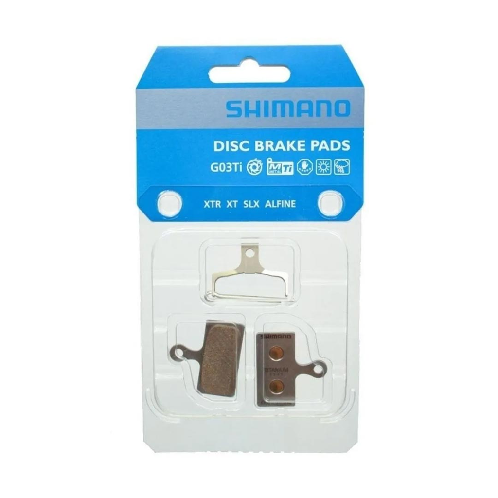 PASTILLA SHIMANO G03TI SILVER