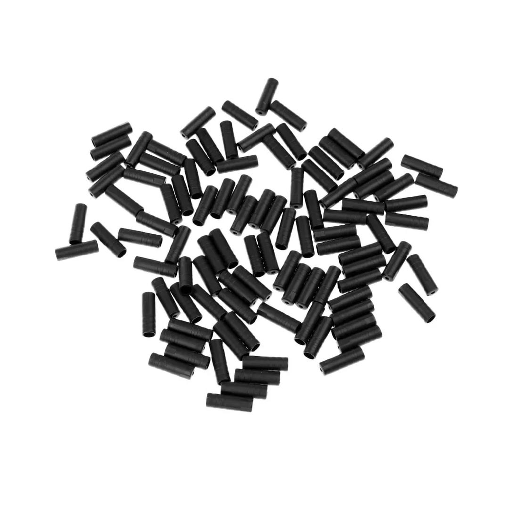 TOPE DE CABLE SHIMANO DE GUAYA NEGRO ALUMINIO BLACK