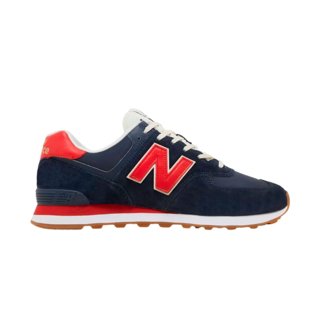 ZAPATO NEW BALANCE 574 RUNNING RED / WHITE