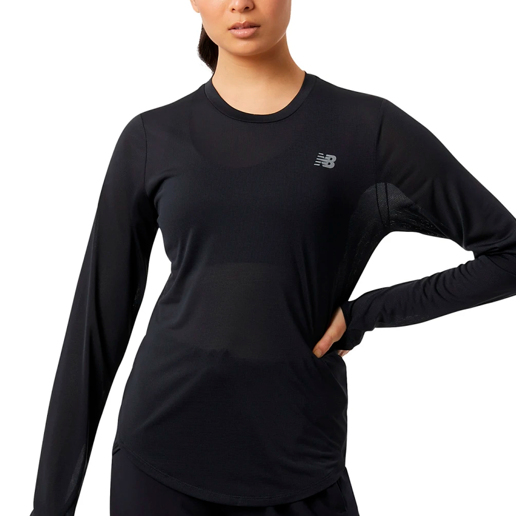 CAMISA NEW BALANCE ACCELERATE RUNNING BLACK