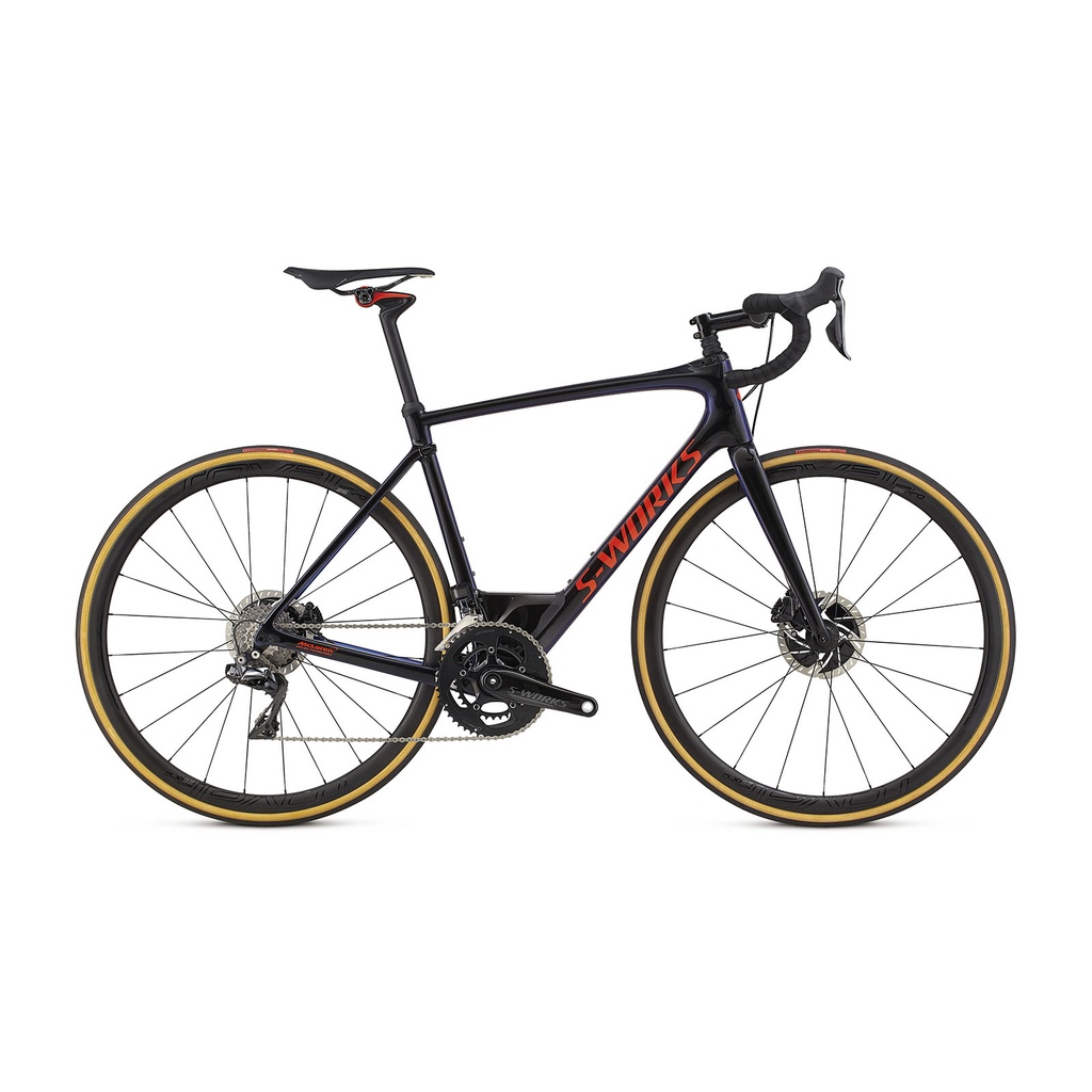BICICLETA SPZ ROUBAIX COMP TARBLK/CMLN/RKTRED