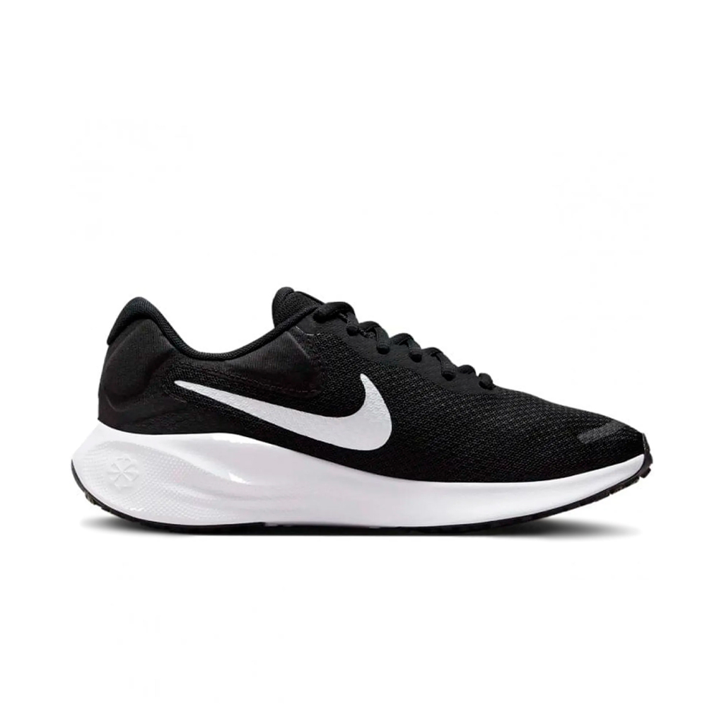 ZAPATO NIKE REVOLUTION 7 RUNNING BLACK/WHITE