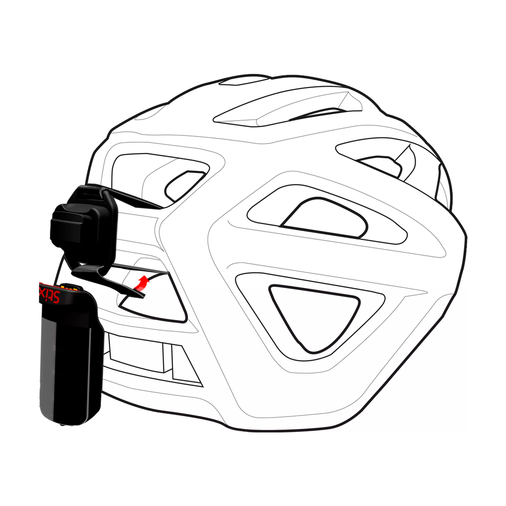 LUZ SPZ STIX HELMET STRAP MOUNT BLK