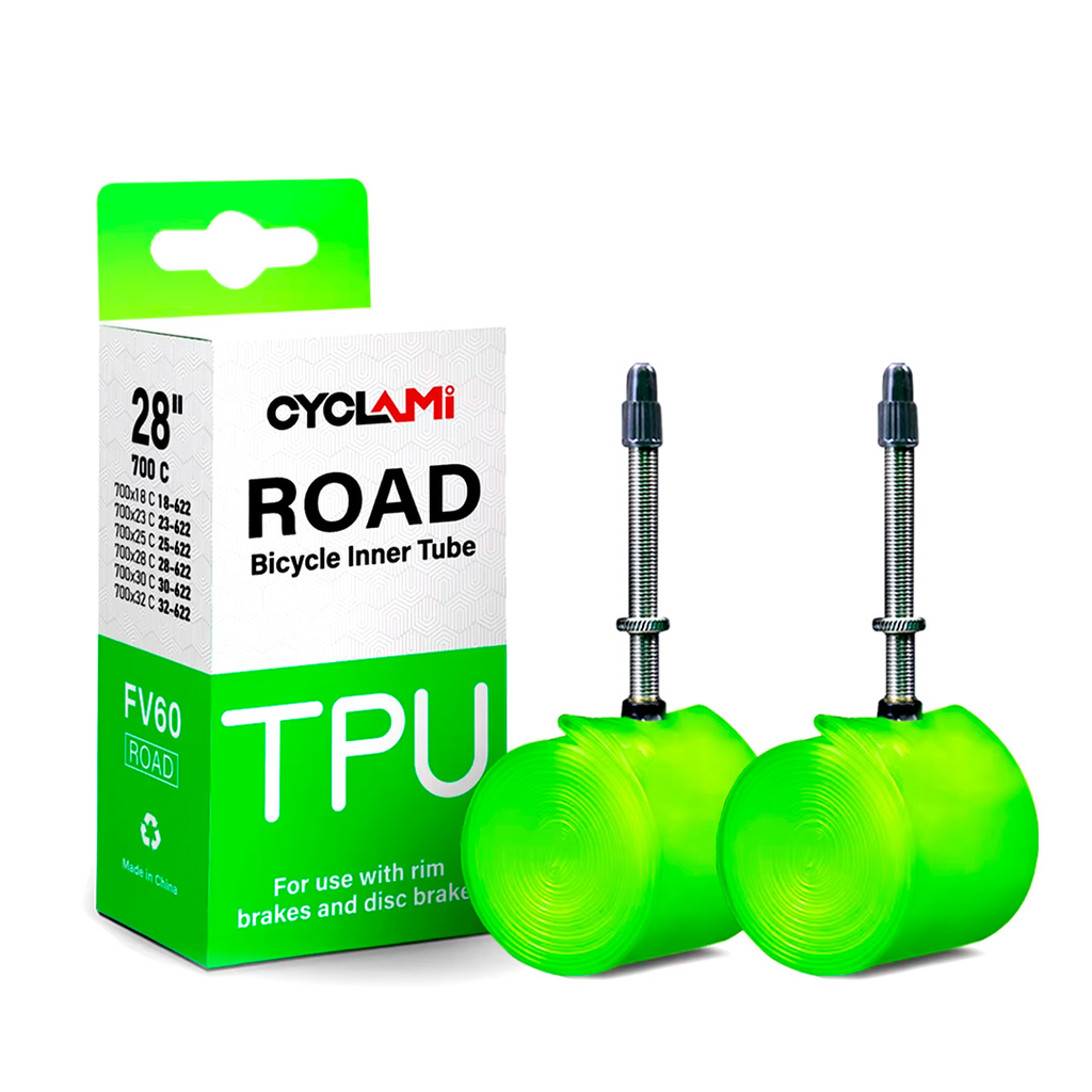 TRIPA TPU CYCLAMI ROAD INNER TUBE 38G-45MM BLK