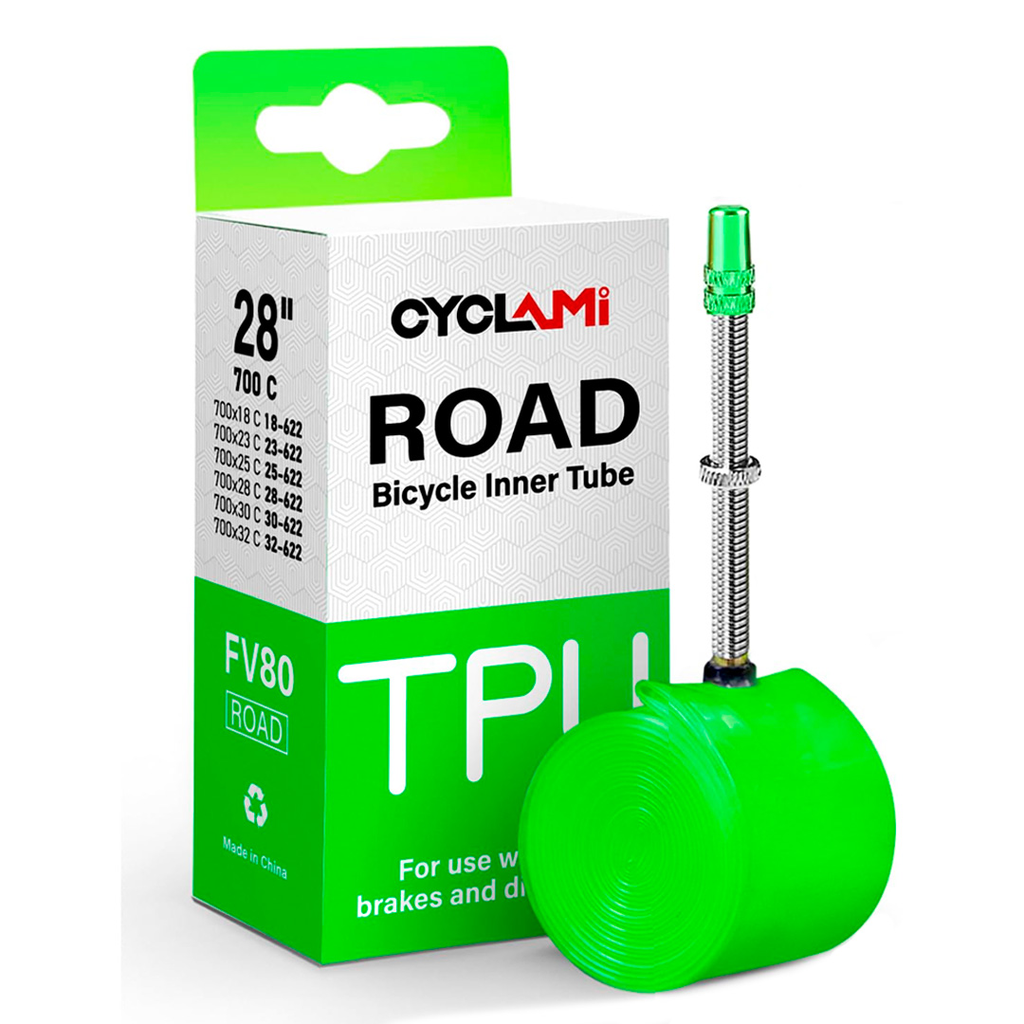 TRIPA TPU CYCLAMI ROAD INNER TUBE 38G-80MM BLK