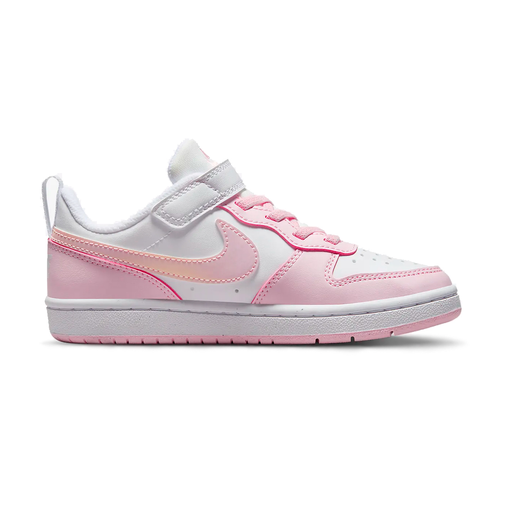 ZAPATO NIKE COURT BOROUGH LOW RECRAFT BPV BASKETBALL PINK/WHITE