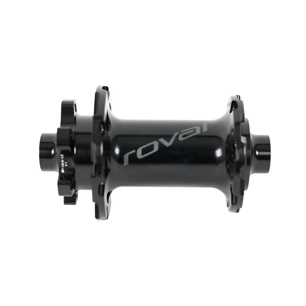 BUJE ROVAL TA, 15X110MM, 28H, DISC, 6-BOLT, J-BEND FLANGE, W/ 19MM OD END CAPS