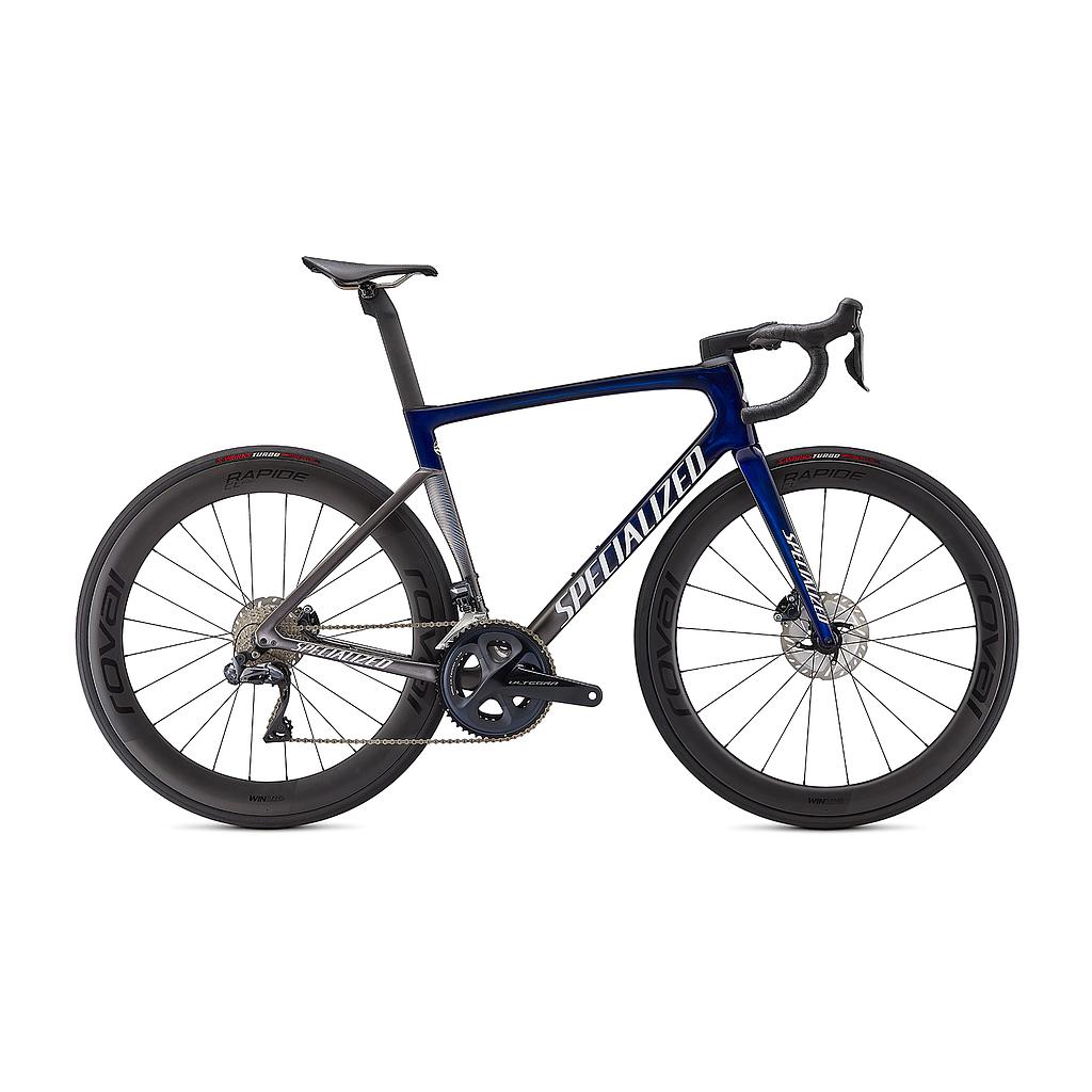 BICICLETA SPZ TARMAC SL7 PRO UDI2 BLUTNT/SMK/METWHTSIL