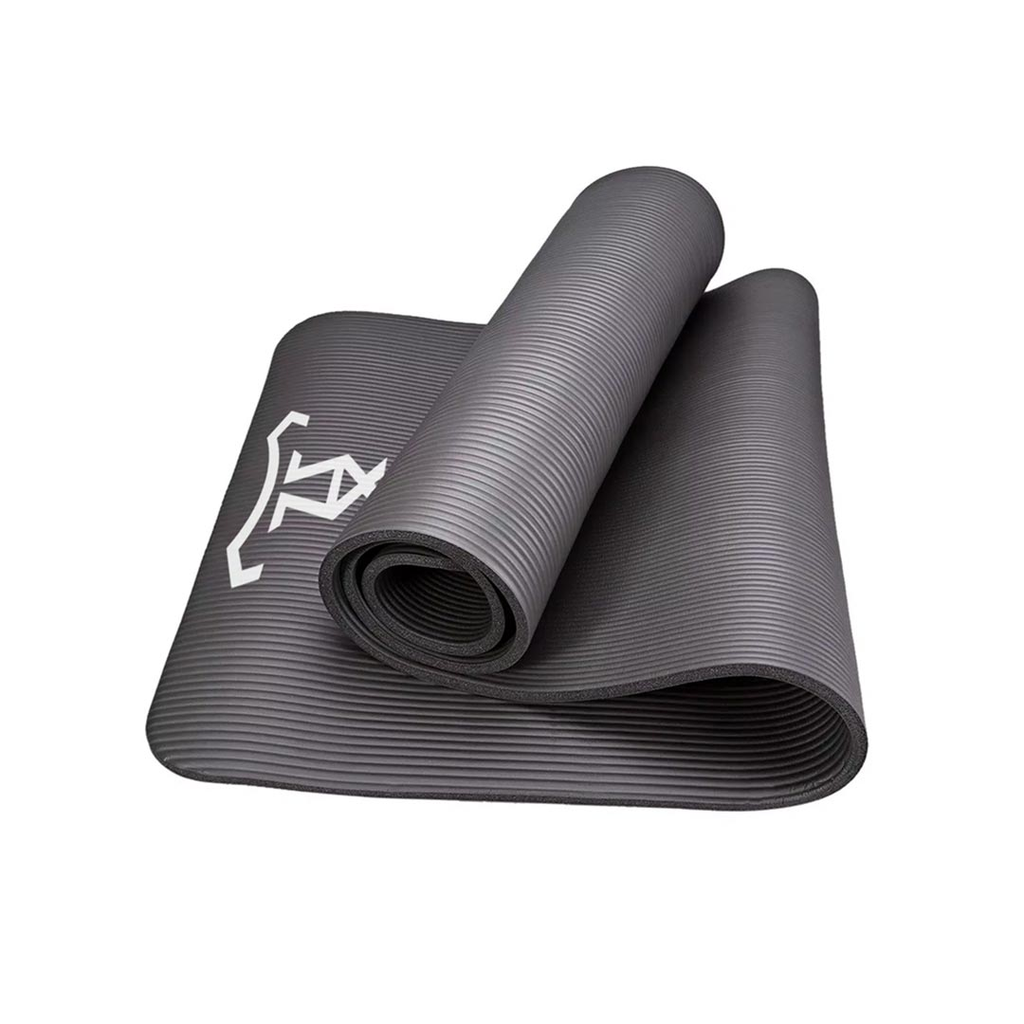 MAT KIMBOW YOGA BLACK INTERLOCKING