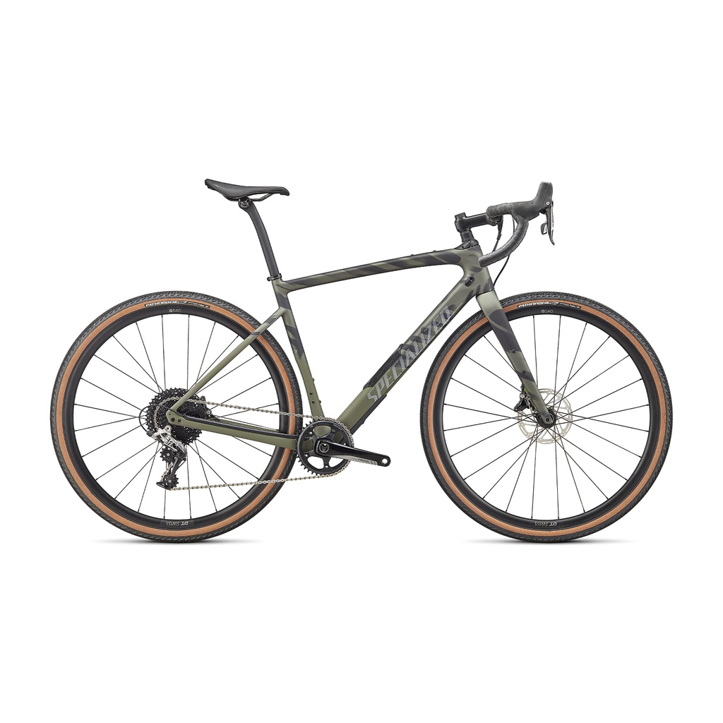 BICICLETA SPZ DIVERGE COMP CARBON OLVGRN/OAKGRN/CHRM