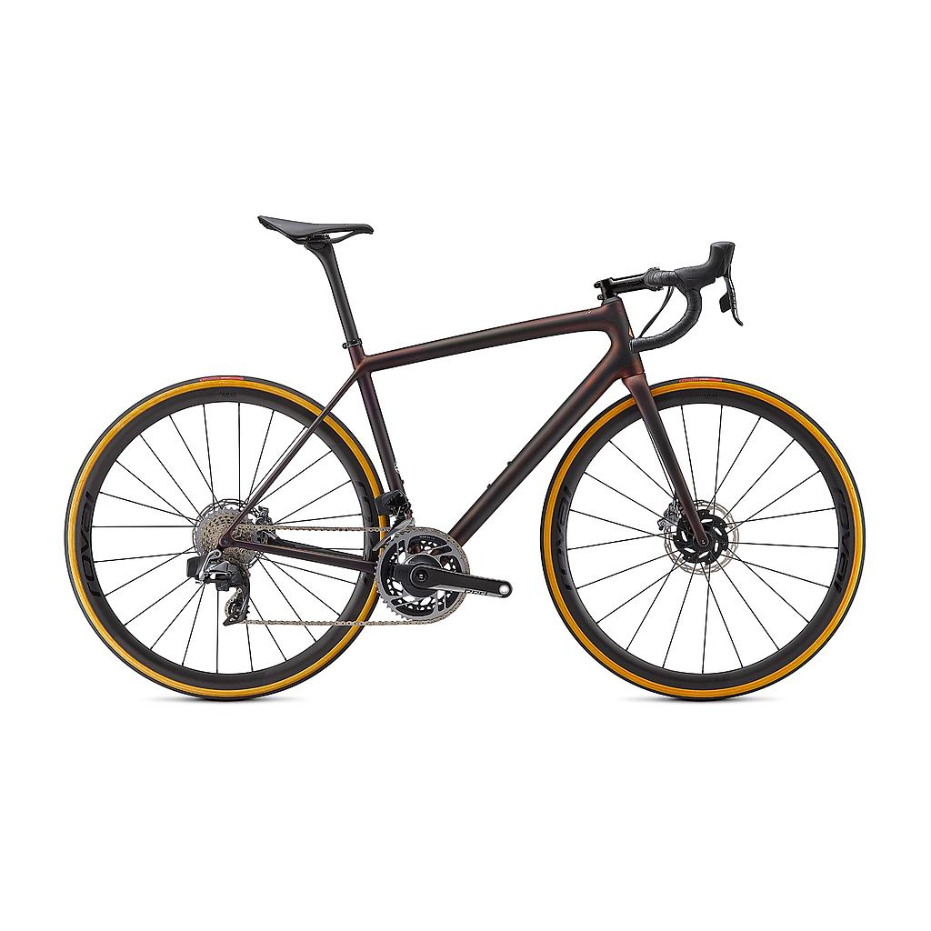 BICICLETA SPZ SW AETHOS DI2 CARB/CMLNREDGLD/BNZFL