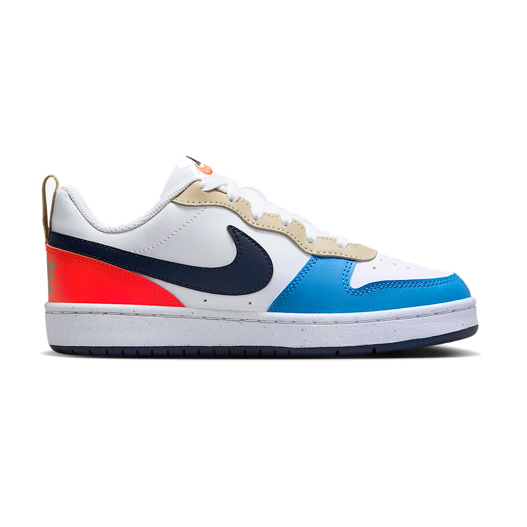ZAPATO NIKE COURT BOROUGH LOW RECRAFT BG BASKETBALL WHITE