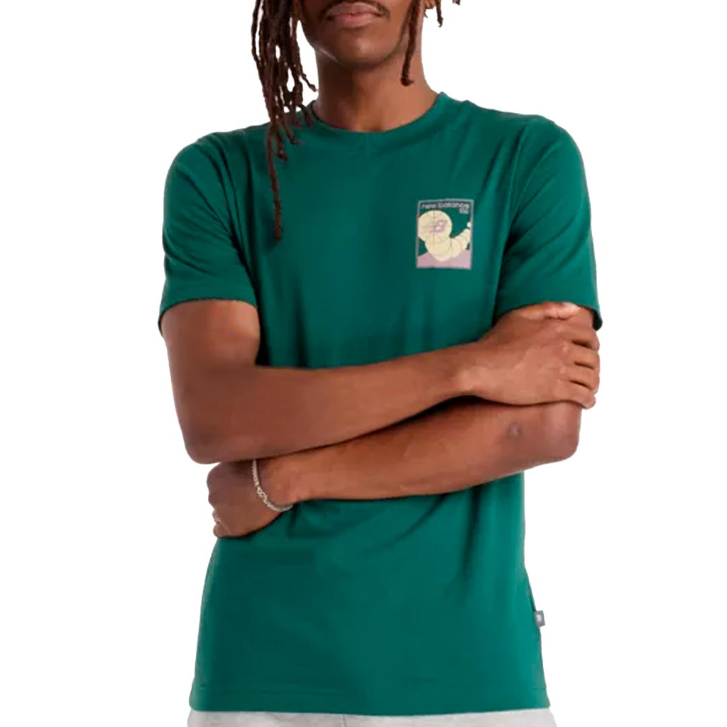 CAMISA NEW BALANCE 550 TRAINNING GREEN
