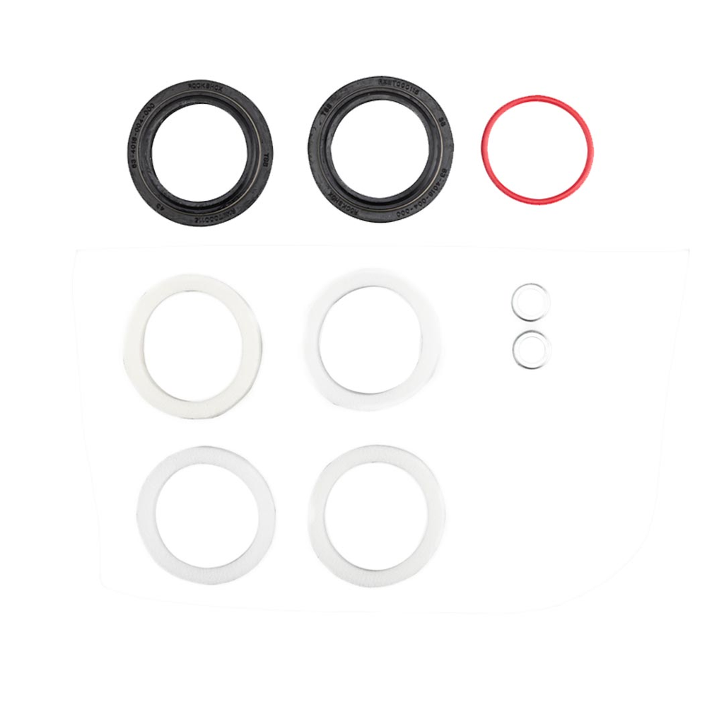 KIT ROCKSHOX SELLOS DE BAJA FRICCIÓN CON BRIDA NEGROS DE 32 MM (INCLUYE LIMPIAPARABRISAS, ANILLOS DE ESPUMA DE 5 MM Y 10 MM) BOXXER
