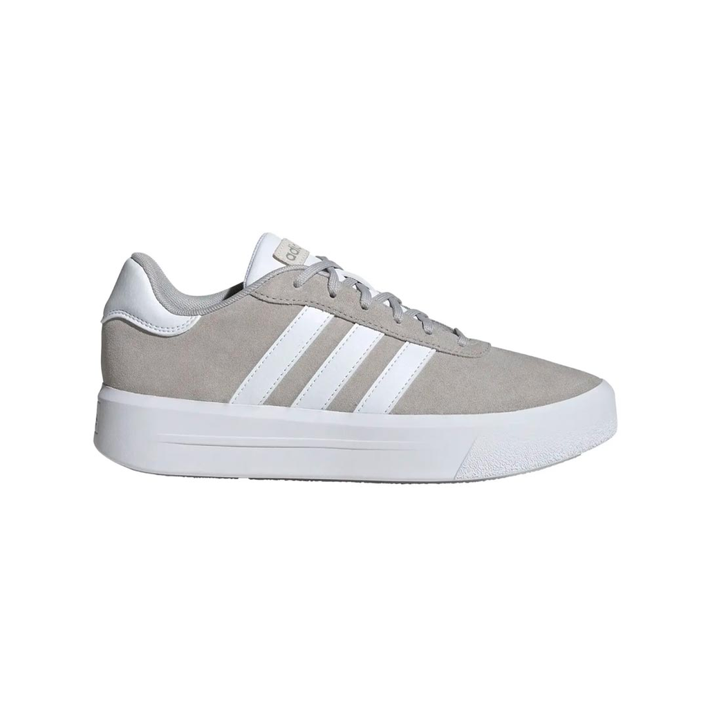 ZAPATO ADIDAS COUART PLATFORM SUED LIFESTYLE BEIGE