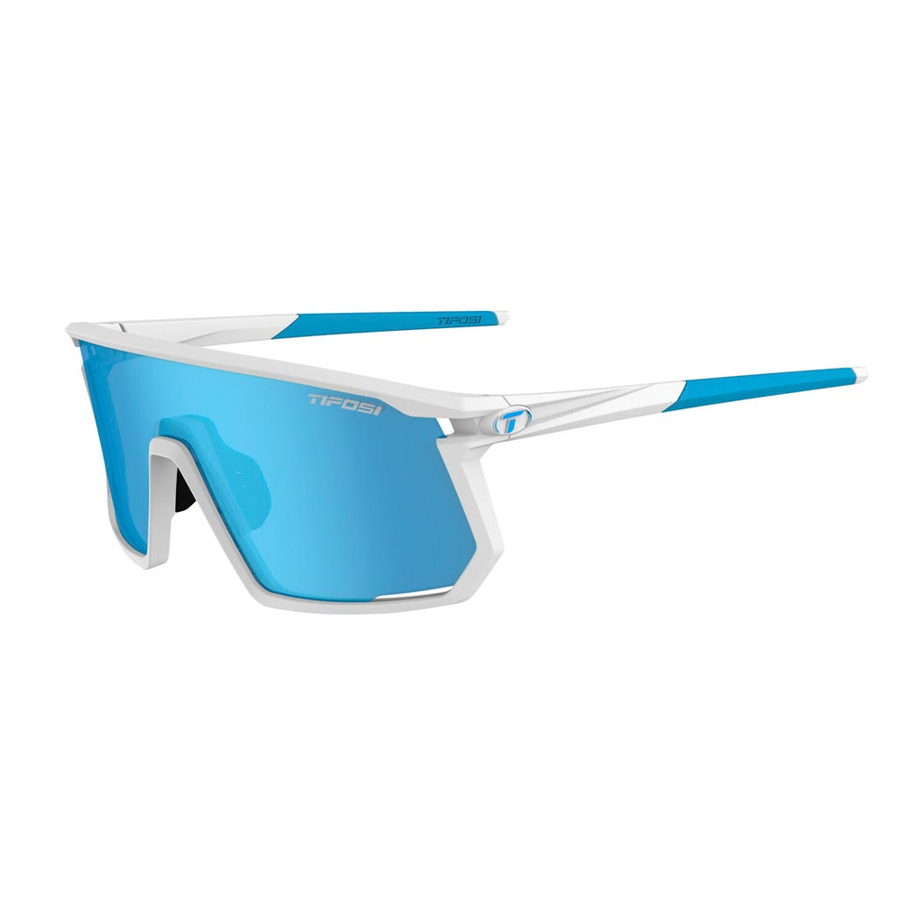 LENTE TIFOSI MOAB MATTE WHITE CLARION BLUE/AC RED/CLEAR