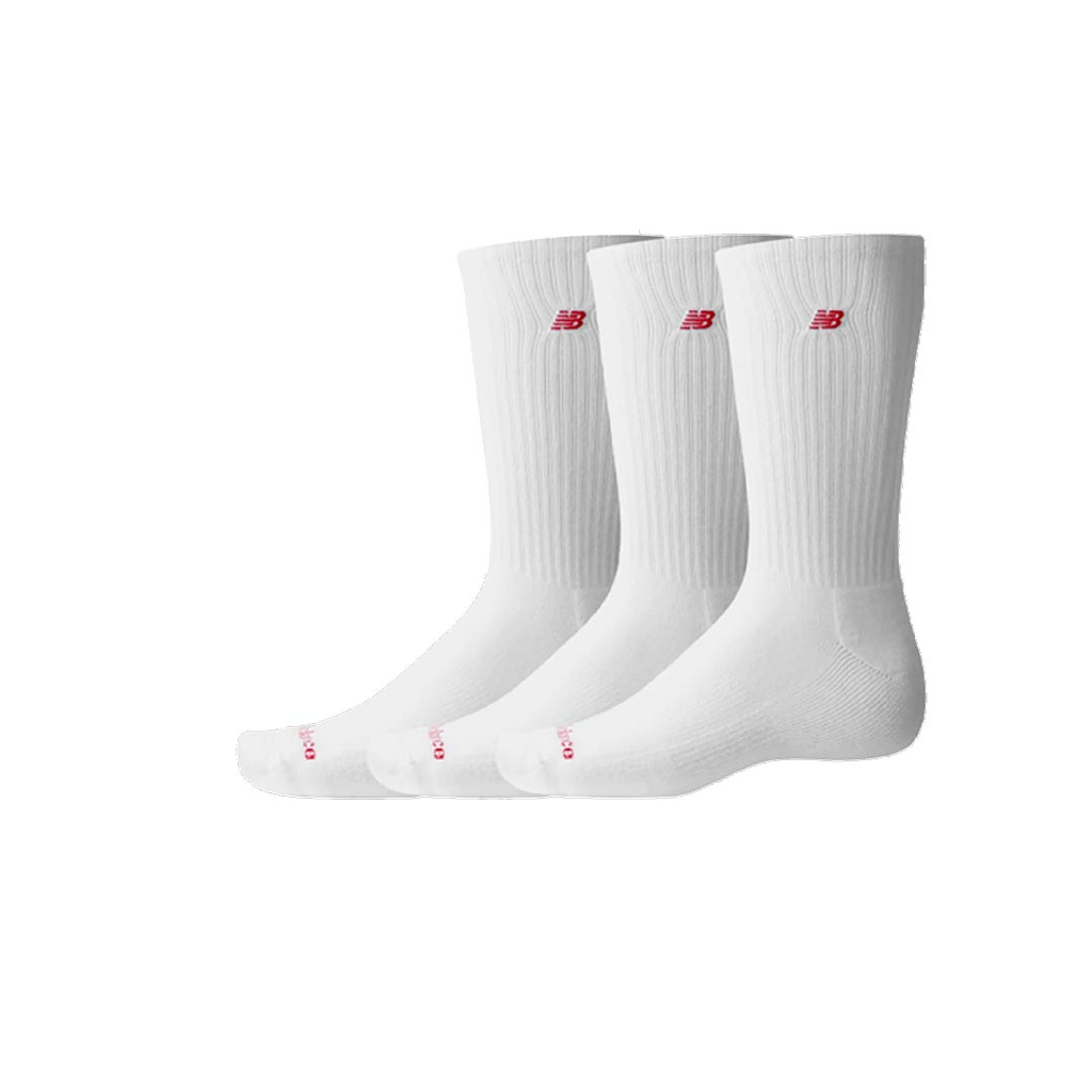 MEDIAS NEW BALANCE PATCH LOGO X3 TRAINNING WHITE