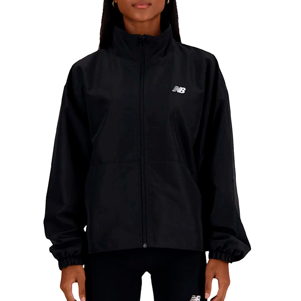 CHAQUETA NEW BALANCE SPORT ESSENTIALS OVSI TRAINNING BLACK