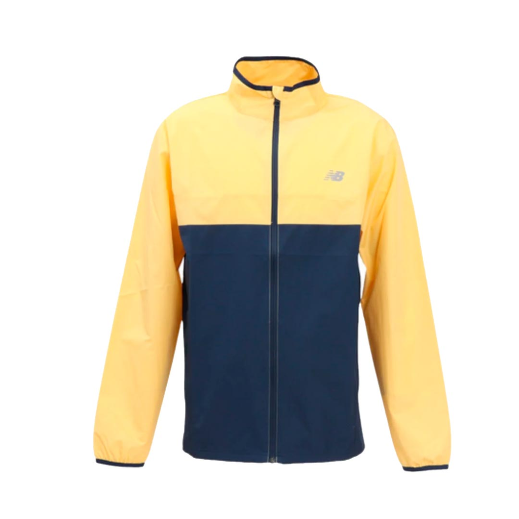 CHAQUETA NEW BALANCE SPORT ESSENTIALS SEJK TRAINNING YELLOW / BLUE