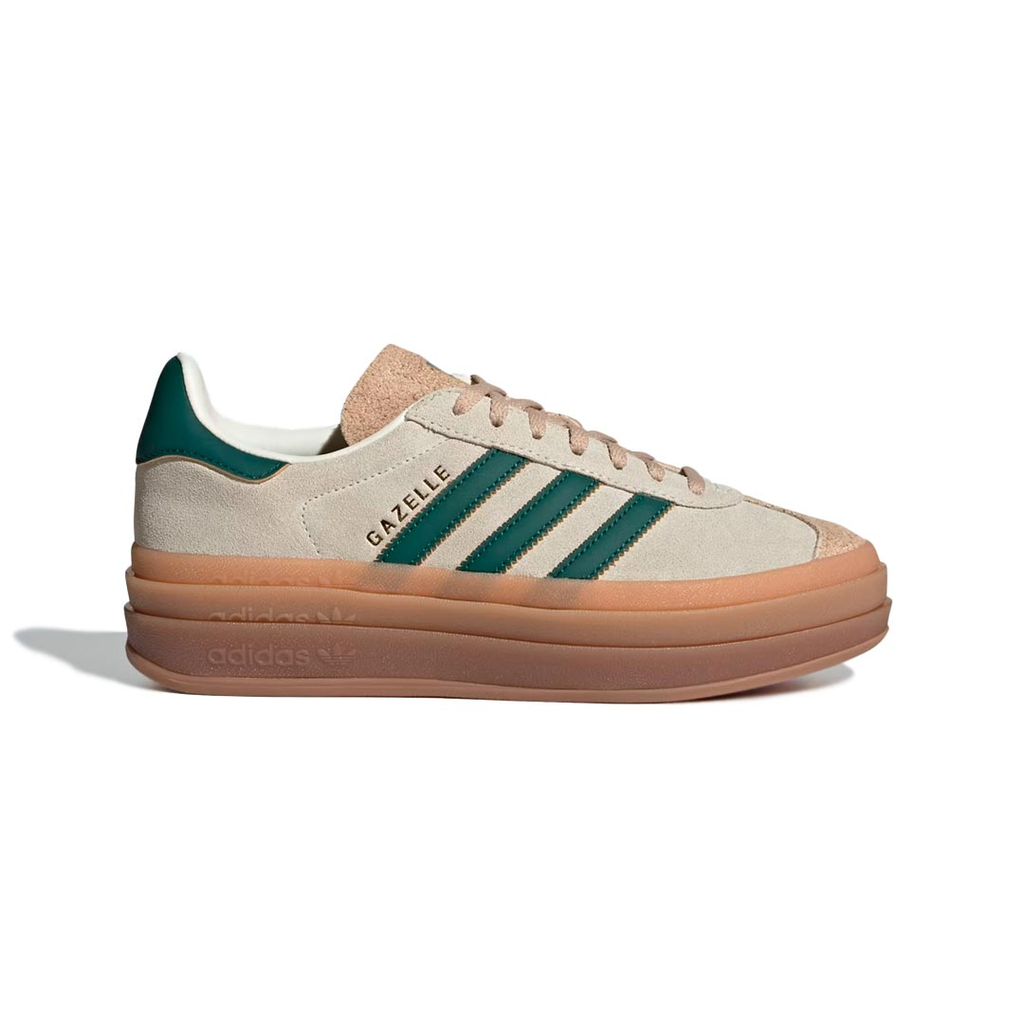 ZAPATO ADIDAS GAZELLE BOLS LIFESTYLE BEIGE / GREEN