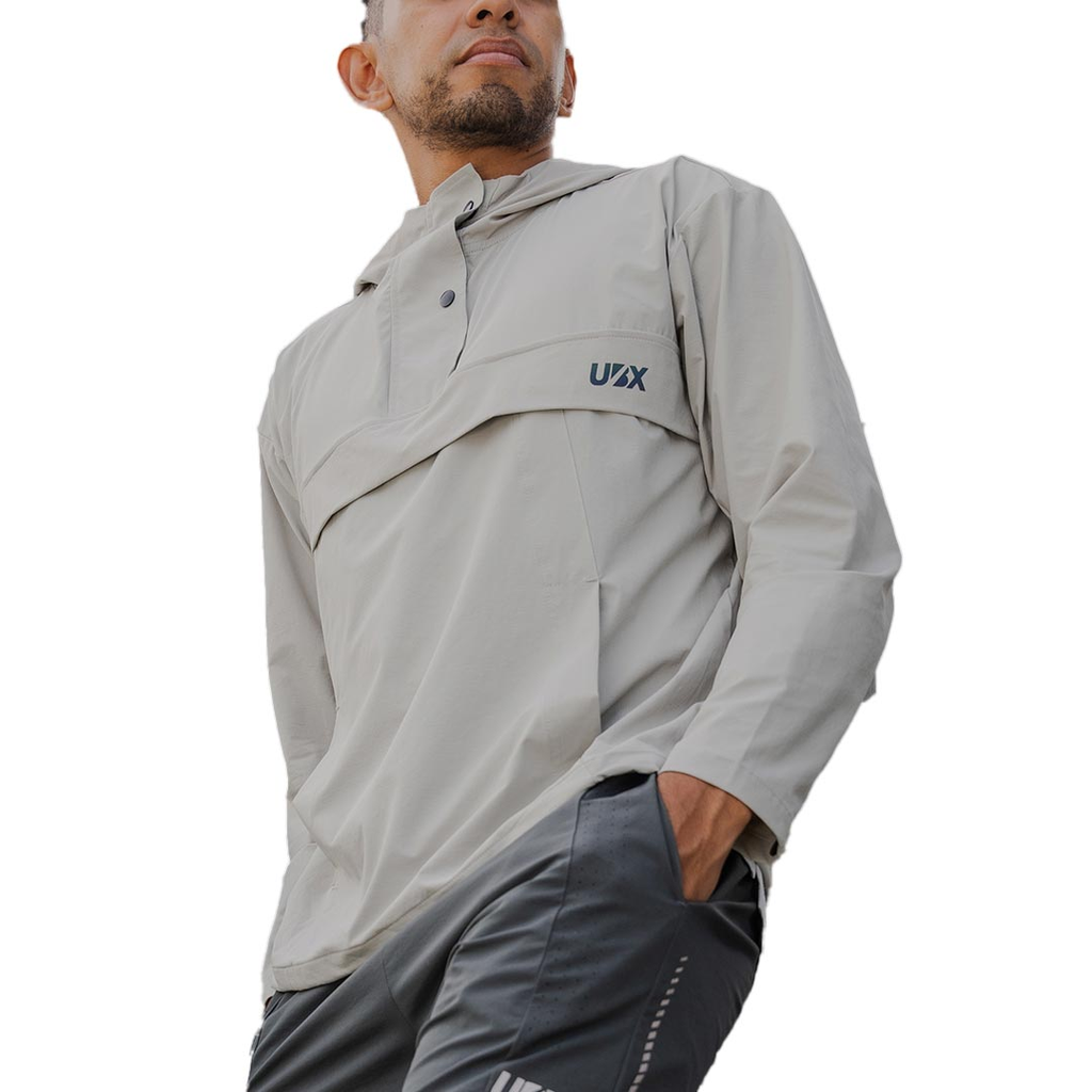 CHAQUETA UBX FITNESS MEDIO CIERRE