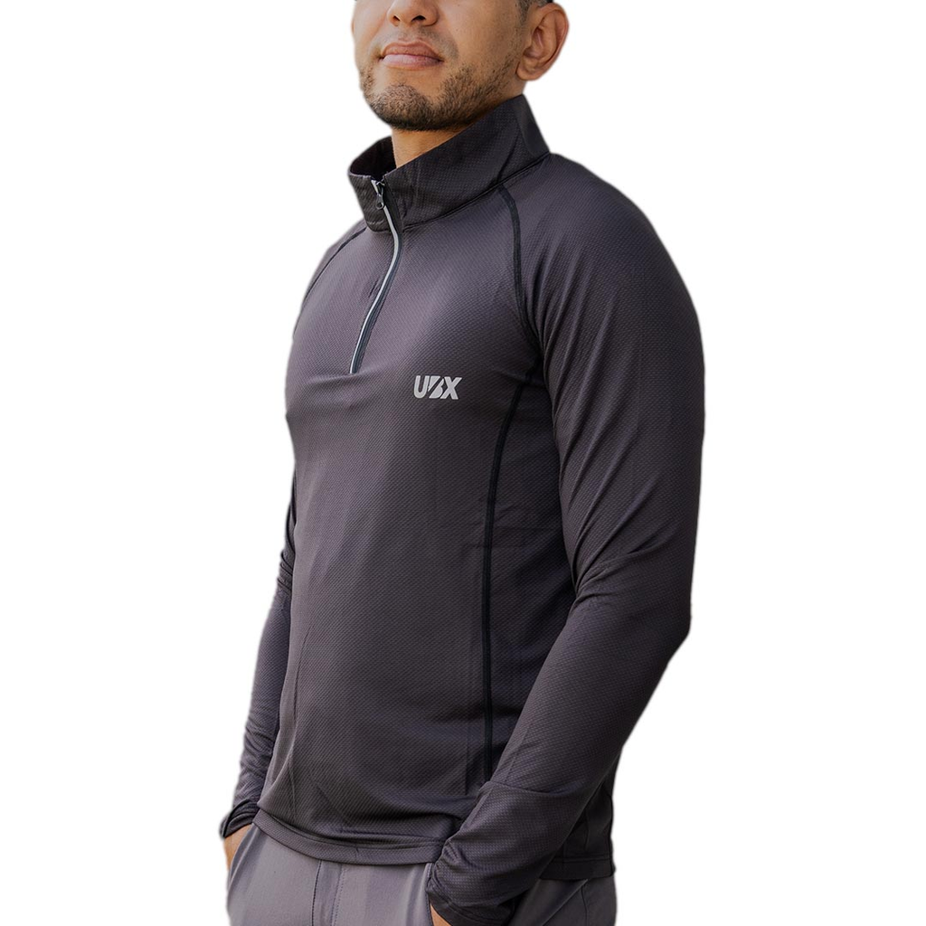 SUETER UBX FITNESS CUELLO ALTO BLACK