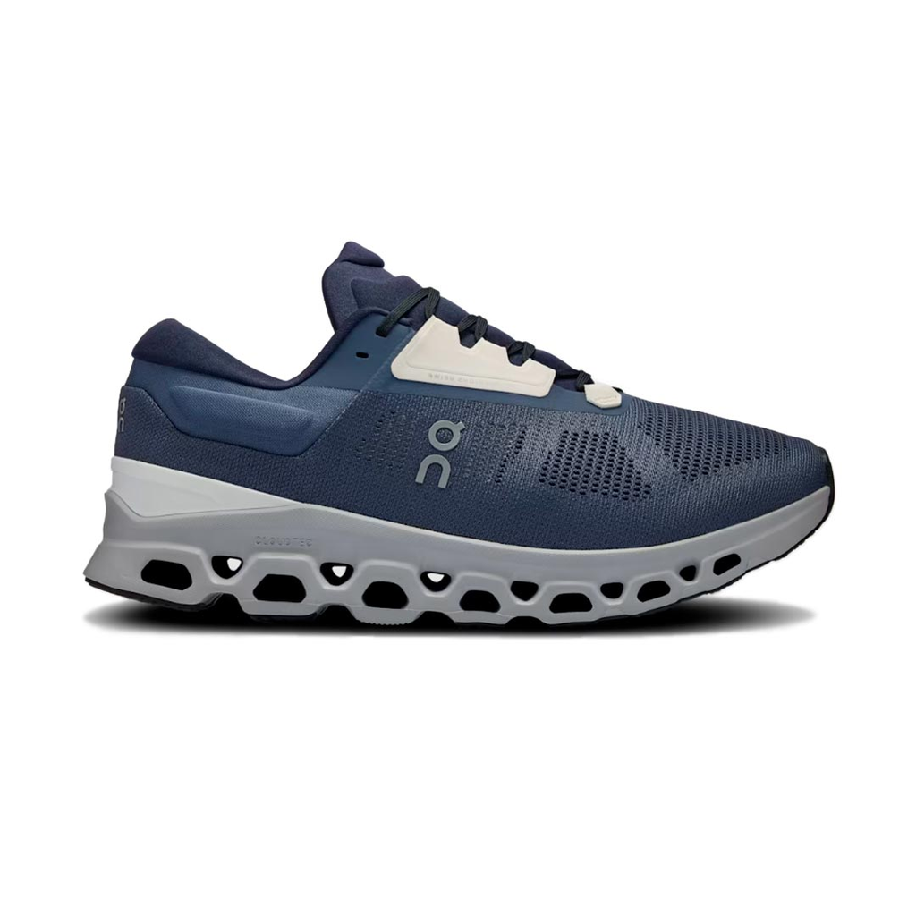 ZAPATO ON CLOUDSTRATUS 3 RUNNING METAL GLACIER