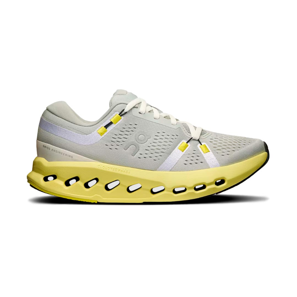 ZAPATO ON CLOUDSURFER 2 RUNNING GLACIER LIMELIGHT