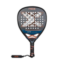 PALA DE PADEL NOX AT10 GENIUS ATTACK 18K ALUM BY AGUSTIN TAPIA BLACK