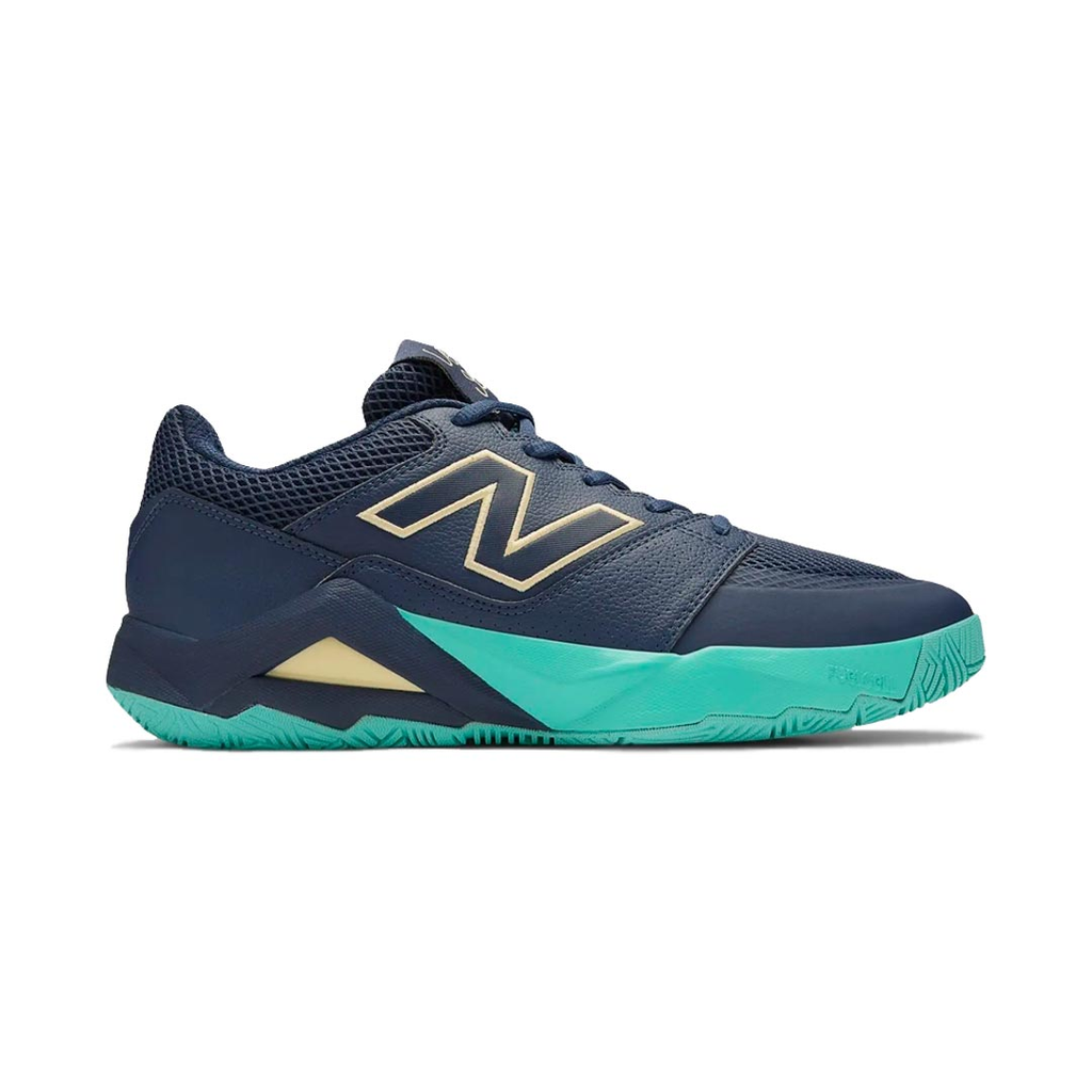 ZAPATO NEW BALANCE COCO DELRAY HARD COURT V2 TENIS TURQUOISE/BLUE