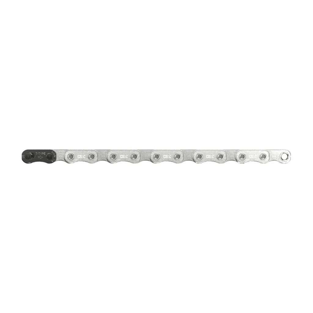 CADENA SRAM EAGLE GX T-TYPE SOLIDPIN 126 LINKS SILVER