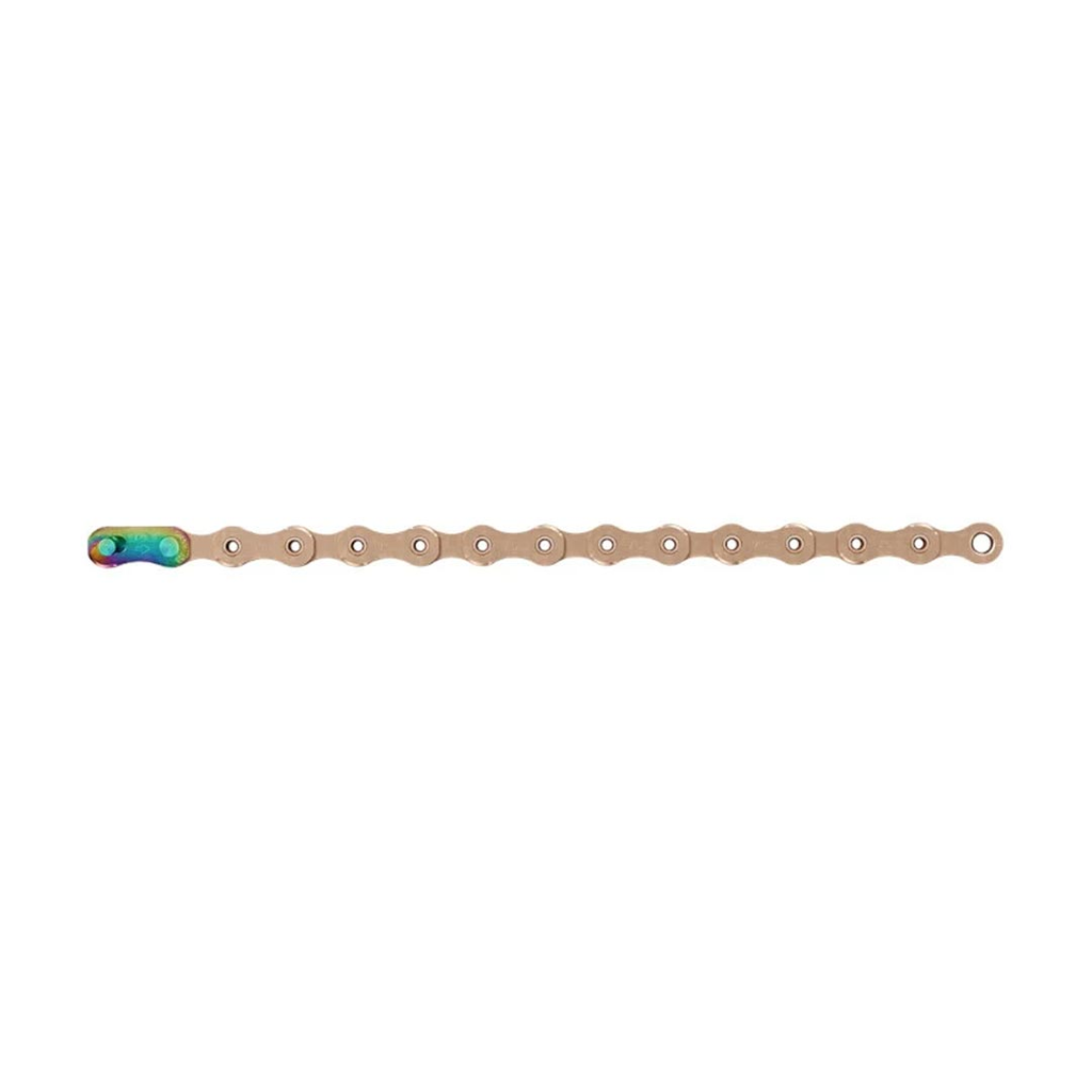 CADENA SRAM EAGLE PC XX1 HALLOWPIN 126 LINKS
POWERLOCK FLOWLINK 12 SPEED COPPER COPPER
